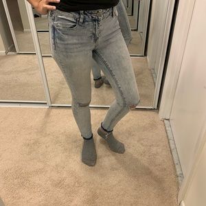 PacSun Bullhead Jeans Mid Rise - Skinniest Ankle